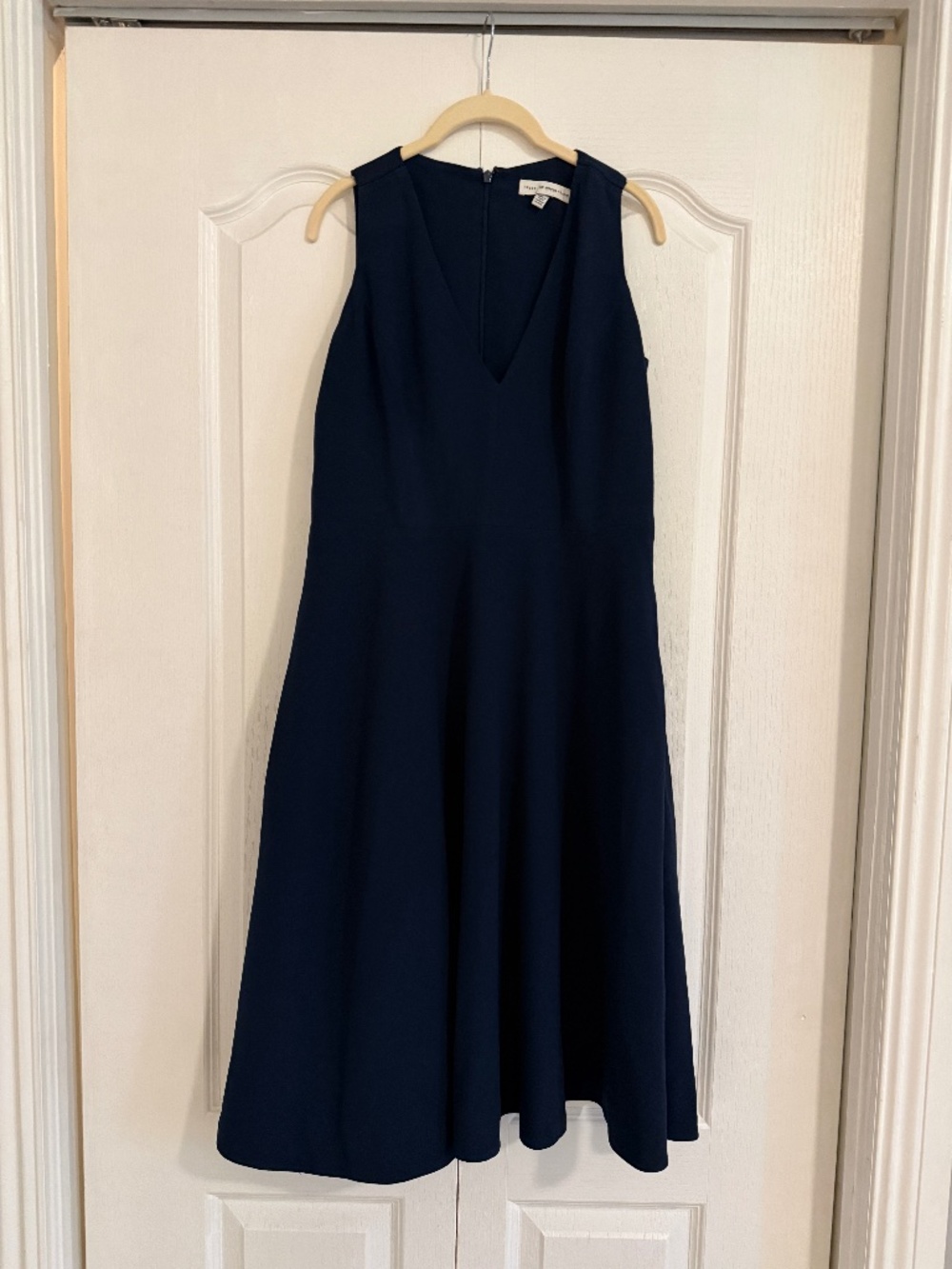 Dress the Population Catalina Midnight Blue Midi Dress L Stunning